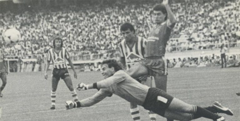 Lorenzo Carrabs Portero del Junior de Barranquilla 1978 - lachachara.org