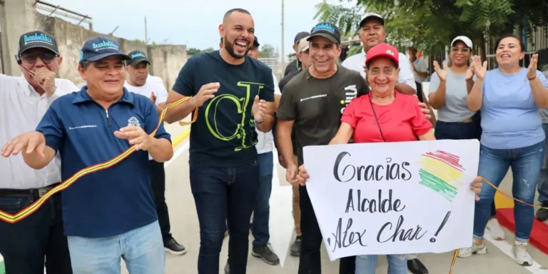 Rebolo y Montes estrenan vías pavimentadas: alcalde Char entrega obras que transforman el suroriente Rebolo y Montes estrenan vías pavimentadas: alcalde Char entrega obras que transforman el suroriente